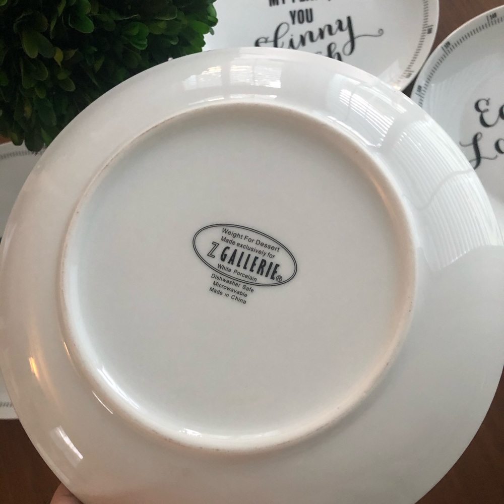 Weight For Dessert Plate Set - Picture 3 of 4